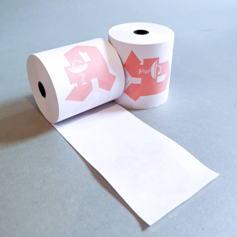 Apothekenrolle 70mm x 62m x 12mm