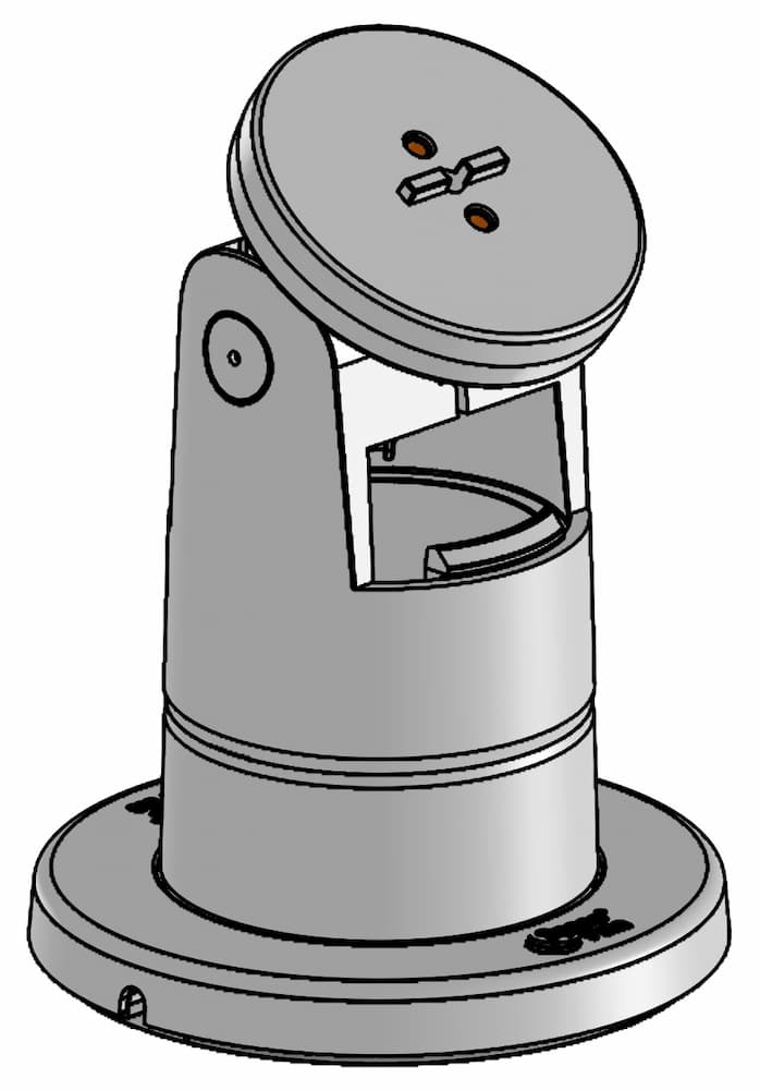 SpacePole Standrohr "Stack" 100 - 130mm mit Kippgelenk