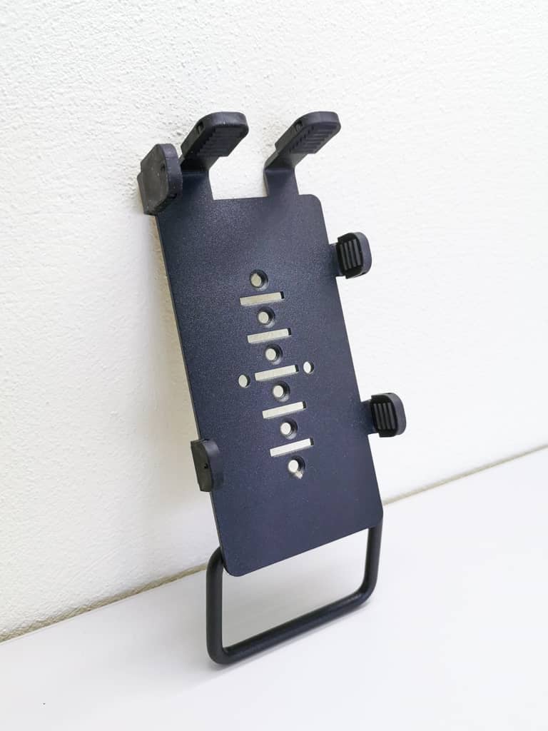 SpacePole Halteplatte für das EC-Gerät "Verifone P200" und "Verifone P400" - Seitlich