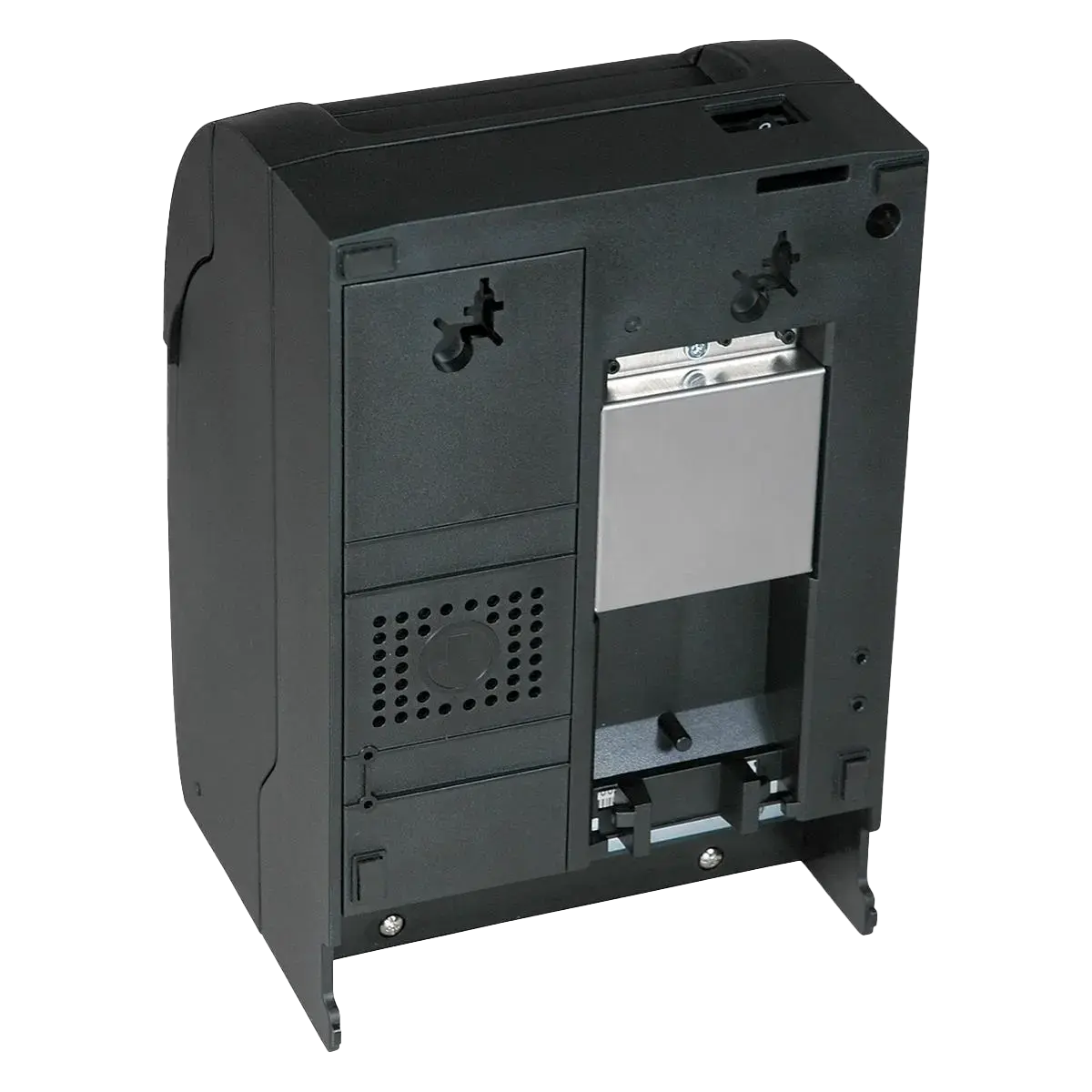 SNBC Bondrucker mit USB, Seriellen & Ethernet Anschlüssen in Schwarz von unten-links