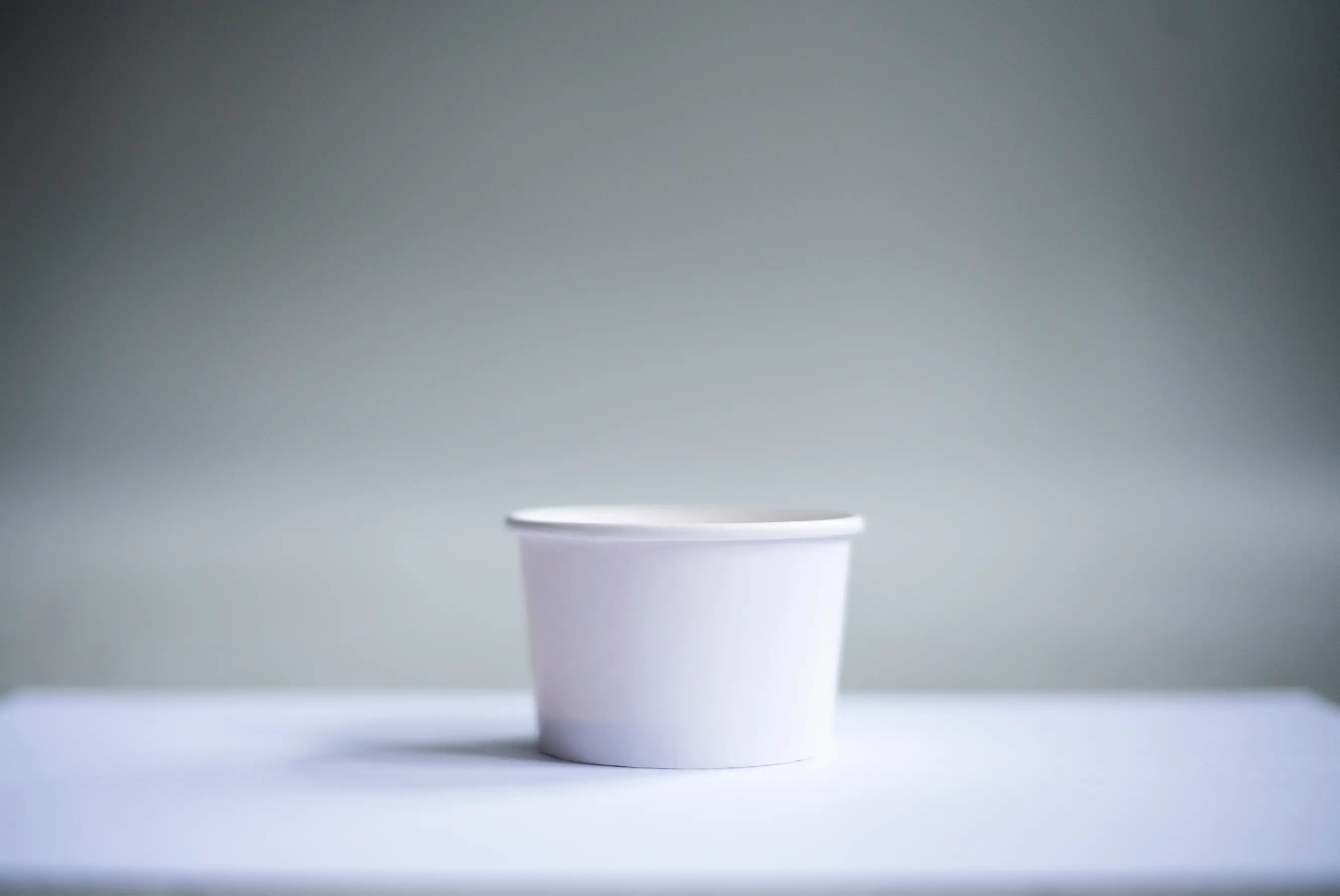 Eisbecher aus Pappe mit 45mm Höhe, 70mm Durchmesser und 100ml Füllmenge 2