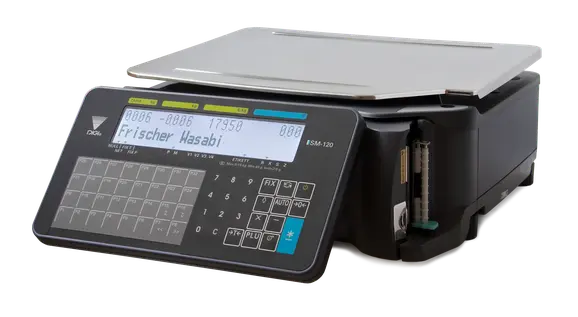 Digi SM-120 Einzelhandelswaage in grau