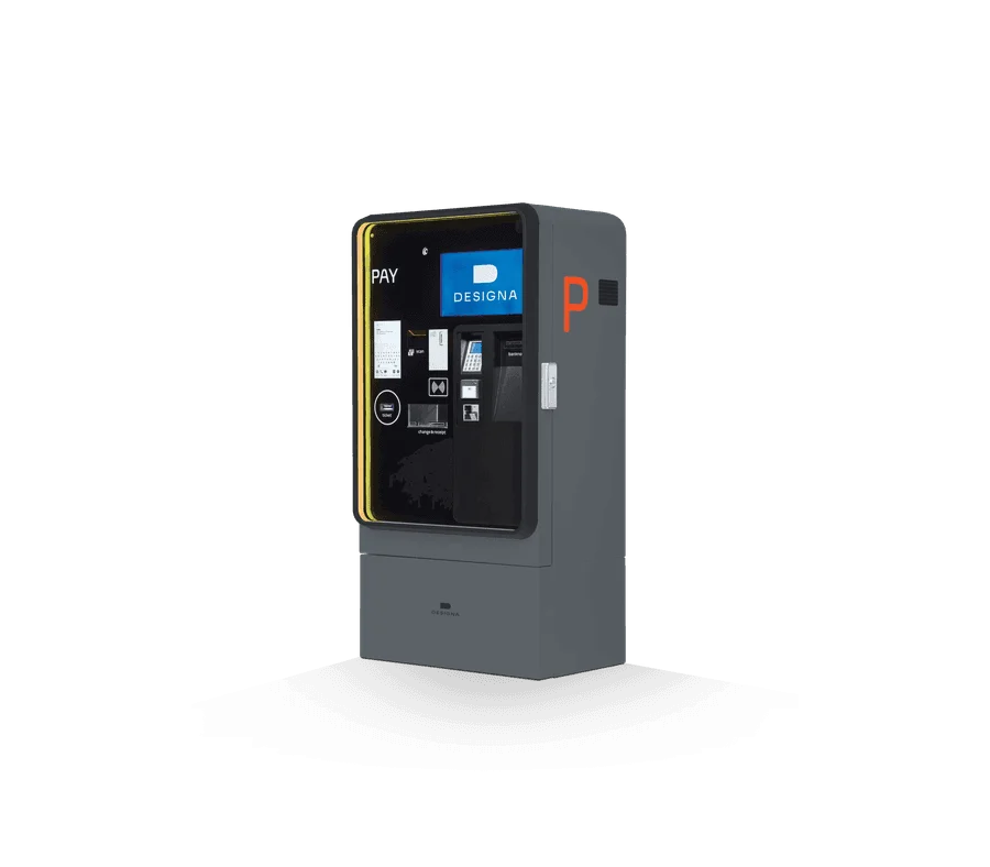 DESIGNA Parkautomat Connect Pay 500 Cash & Card
