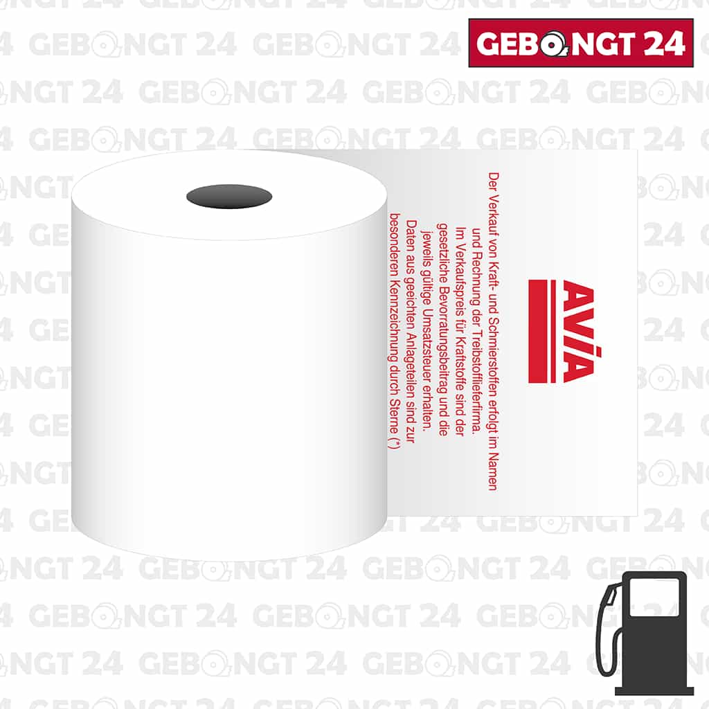 Thermorolle 80 x 90m x 12 mit AVIA Text