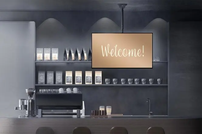 Digitus Deckenhalterung mit Monitoranbringung. Höhenverstell- & neigbar | Livestyle