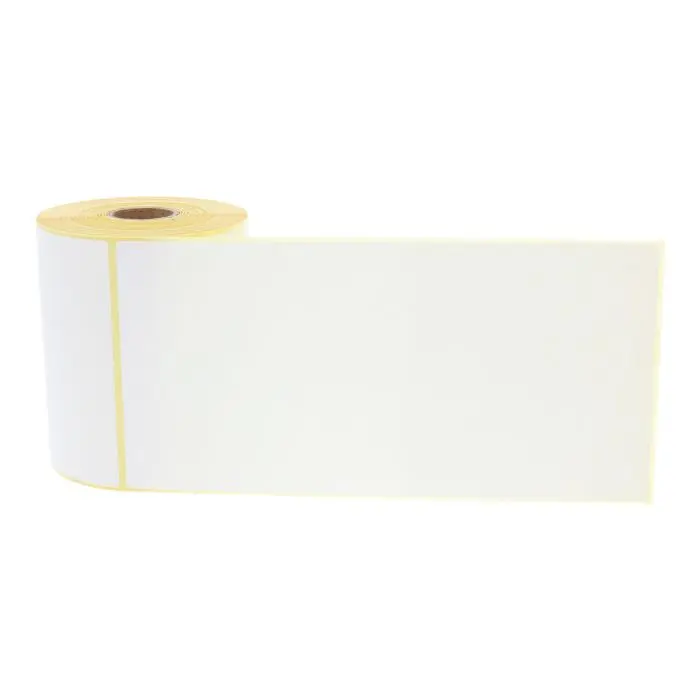 Versandetiketten mit 101,6 x 210 mm Etiketten 210 Etiketten/Rolle auf gelbem Trägerpapier