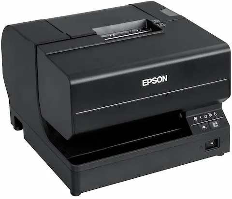 Epson TM-J7700 in Schwarz mit Ethernet und USB Epson TM-J7700 in Schwarz mit Ethernet und USB