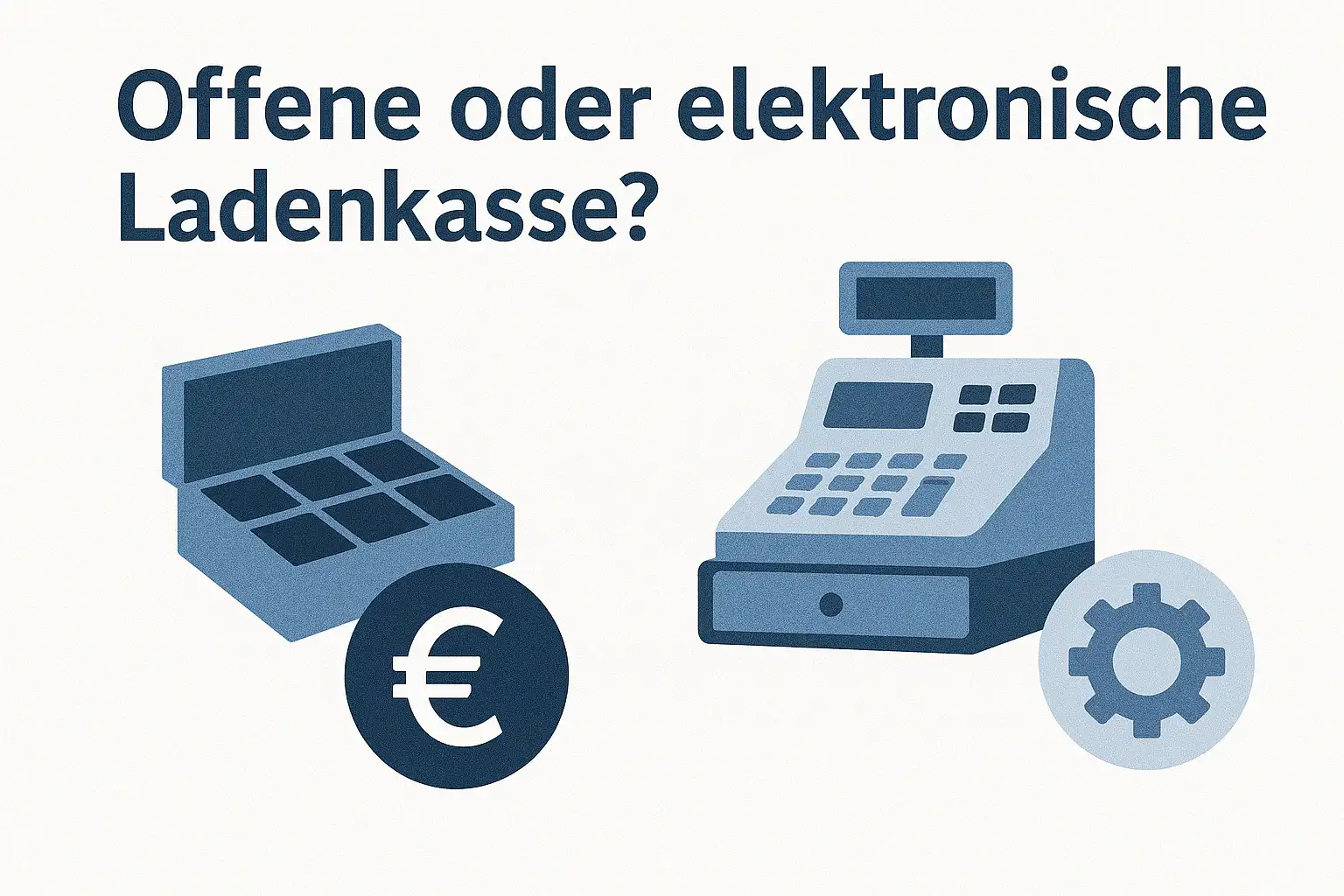 Offene und elektronische Ladenkasse – ein Überblick