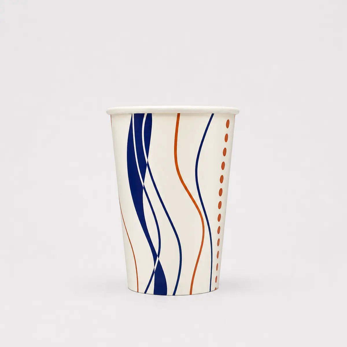PE-Kaltgetränkebecher 300ml im Spiral Design