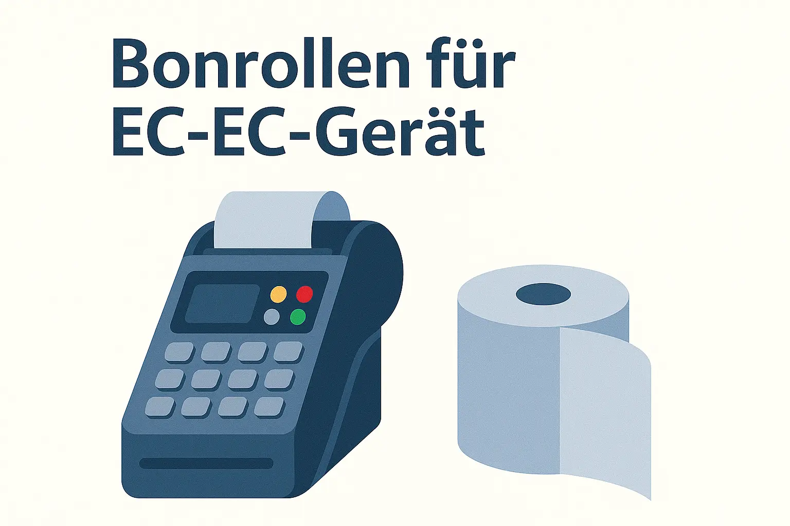 Bonrollen für Ihr EC-Gerät