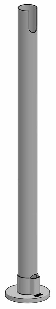 SpacePole Standrohr SP2 700 mm
