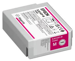 Magenta (Rot) Epson ColorWorks Tinte für den C4000e BK