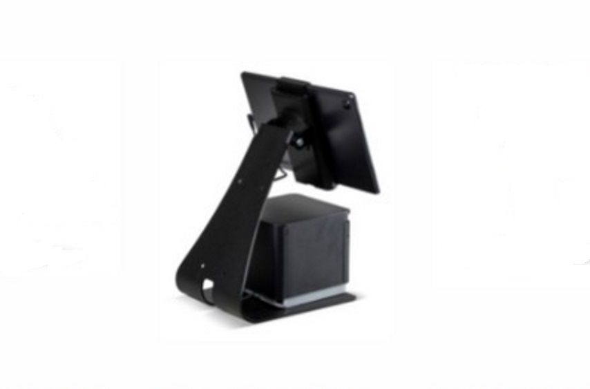 SpacePole® Standfuß TabPrint Curve groß (U-, A- & X- Frame) - Beispiel
