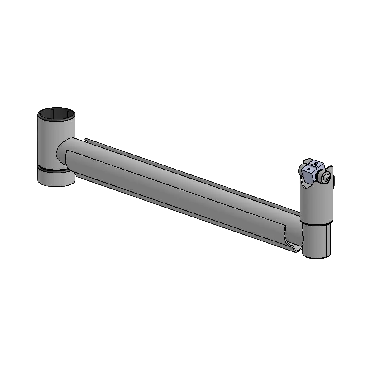 SpacePole Schwenkarm / Peripherie-Arm - 500mm mit Kippgelenk