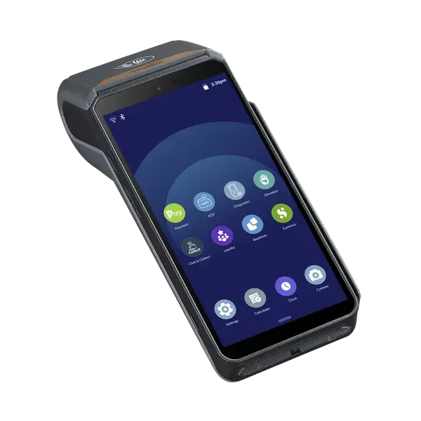 Mobiles EC-Terminal DX8000 von AXIUM