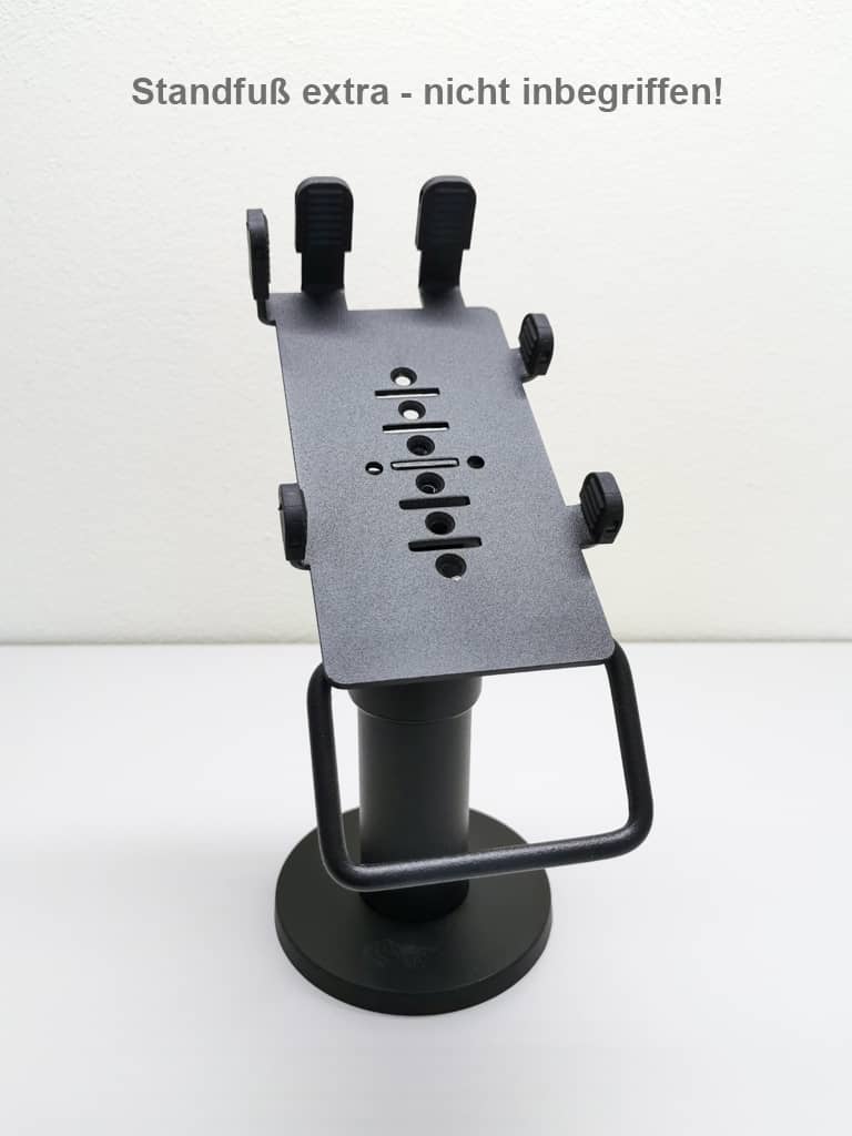 SpacePole Halterung für das EC-Gerät "Verifone P200" und "Verifone P400" - Front