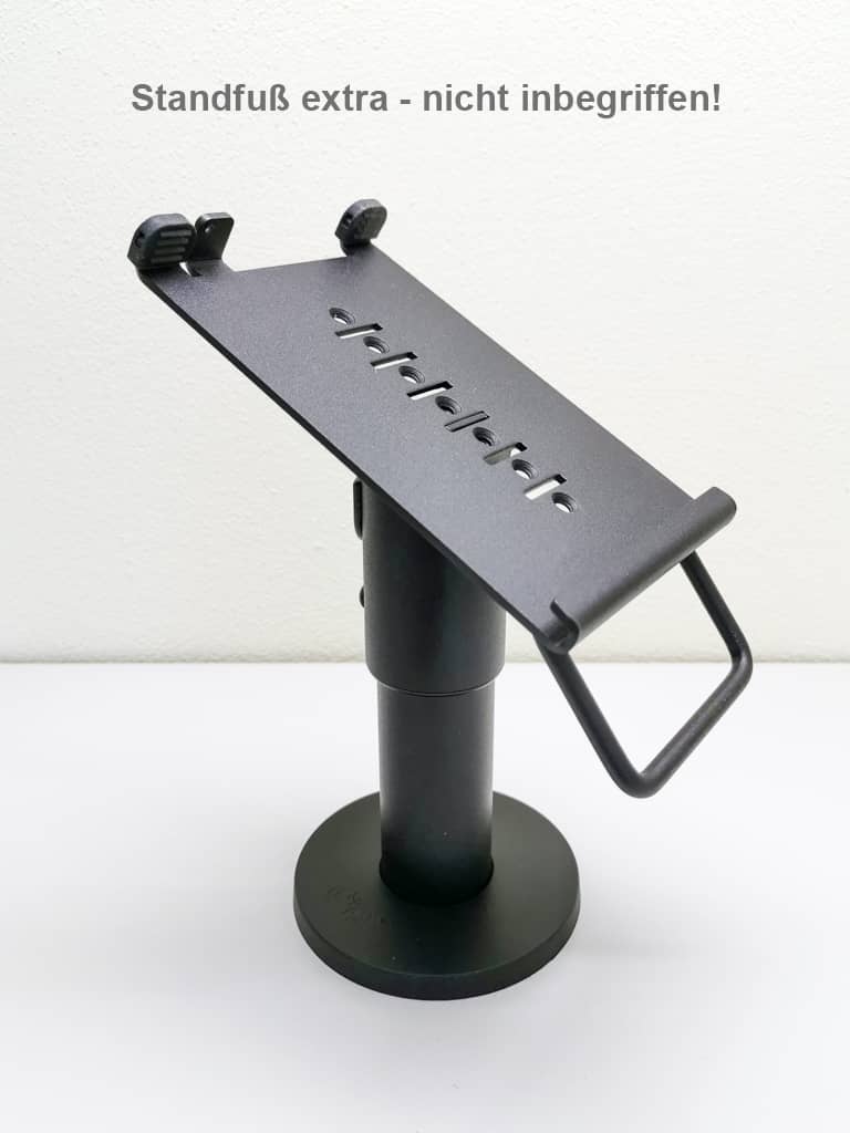 SpacePole EC Halterung für das Gerät "Ingenico Lane/5000" - Mit Standfuß Seitlich