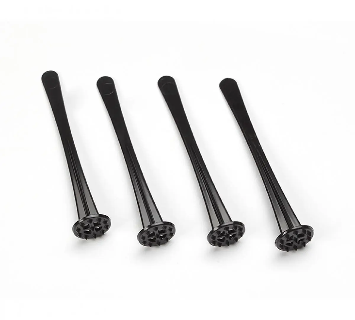 Mini-Mehrweg-Zitronenstampfer in Schwarz in 12 x 150 Stk. Gebinden