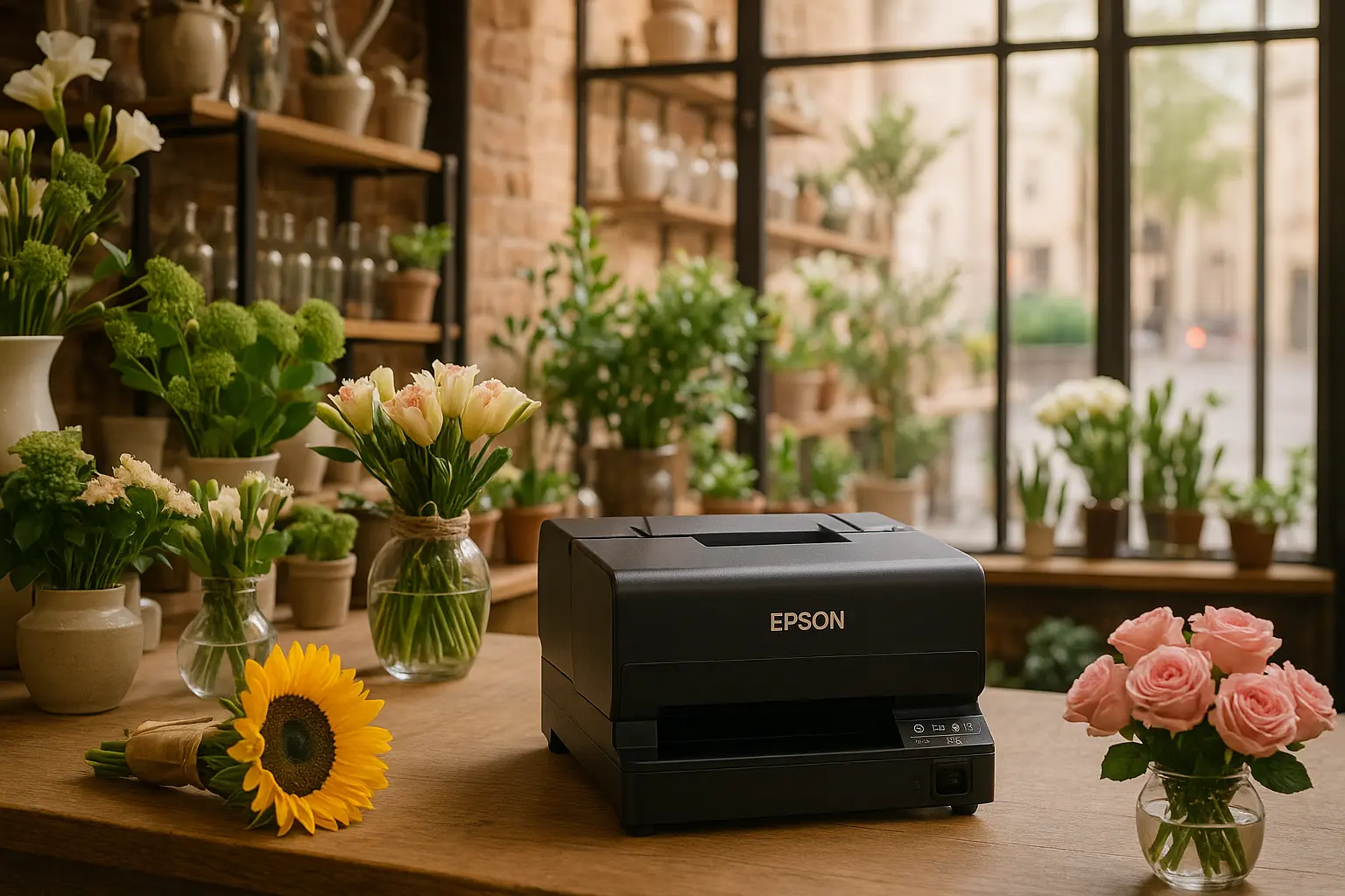 Epson TM-J7700 in Schwarz mit Ethernet und USB, Livestyle Epson TM-J7700 in Schwarz mit Ethernet und USB, Livestyle