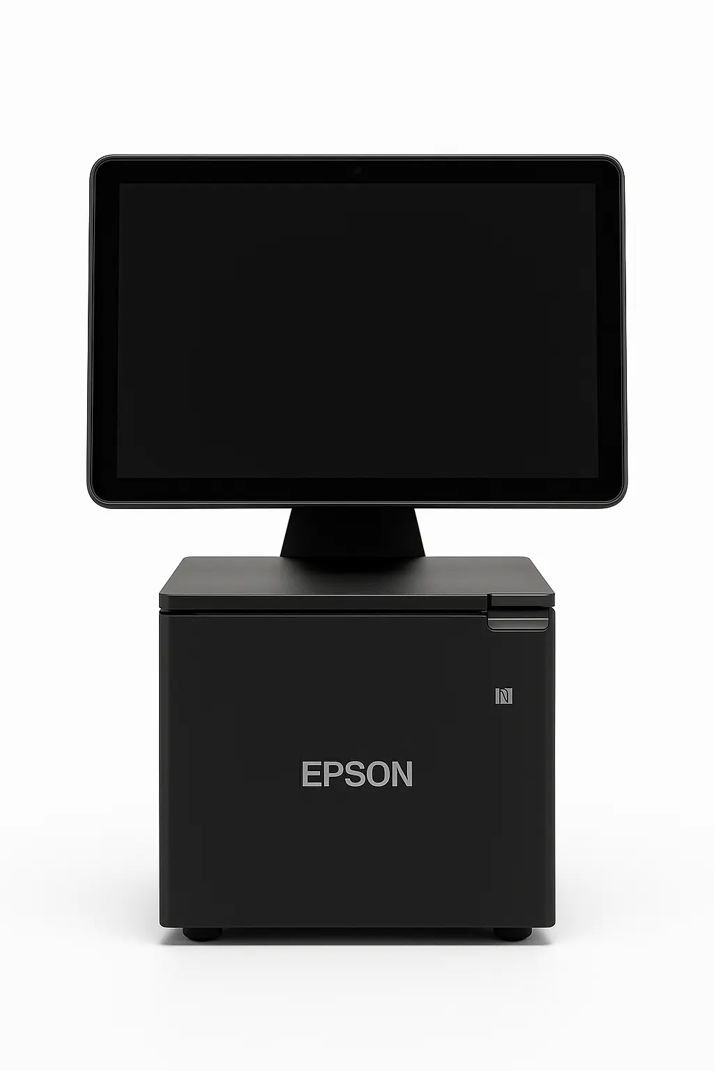 SpacePole TabPrint mit U-Frame und Epson m30III frontal