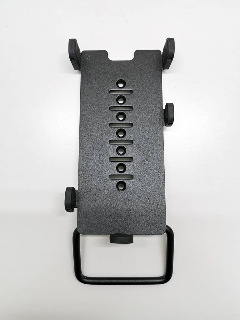 SpacePole Halteplatte für das EC-Gerät "Verifone V200c" und "Verifone V400c" - Front