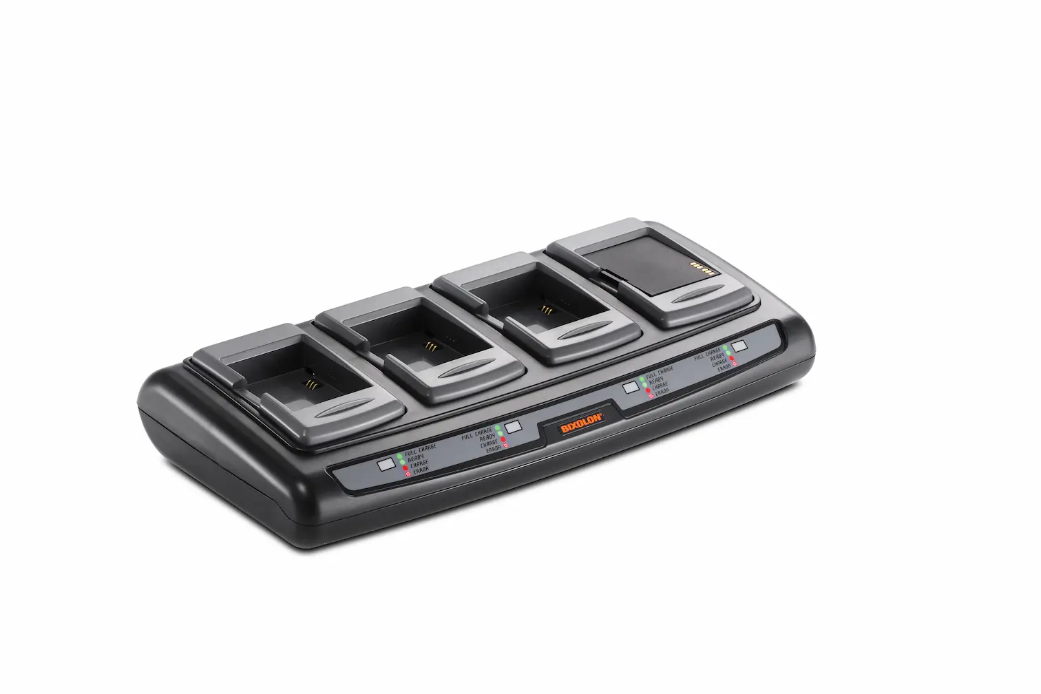 Bixolon SPP-R200IIIplus - 4-fach-Akku-Ladestation in Schwarz für Akku mit Innenkontakten