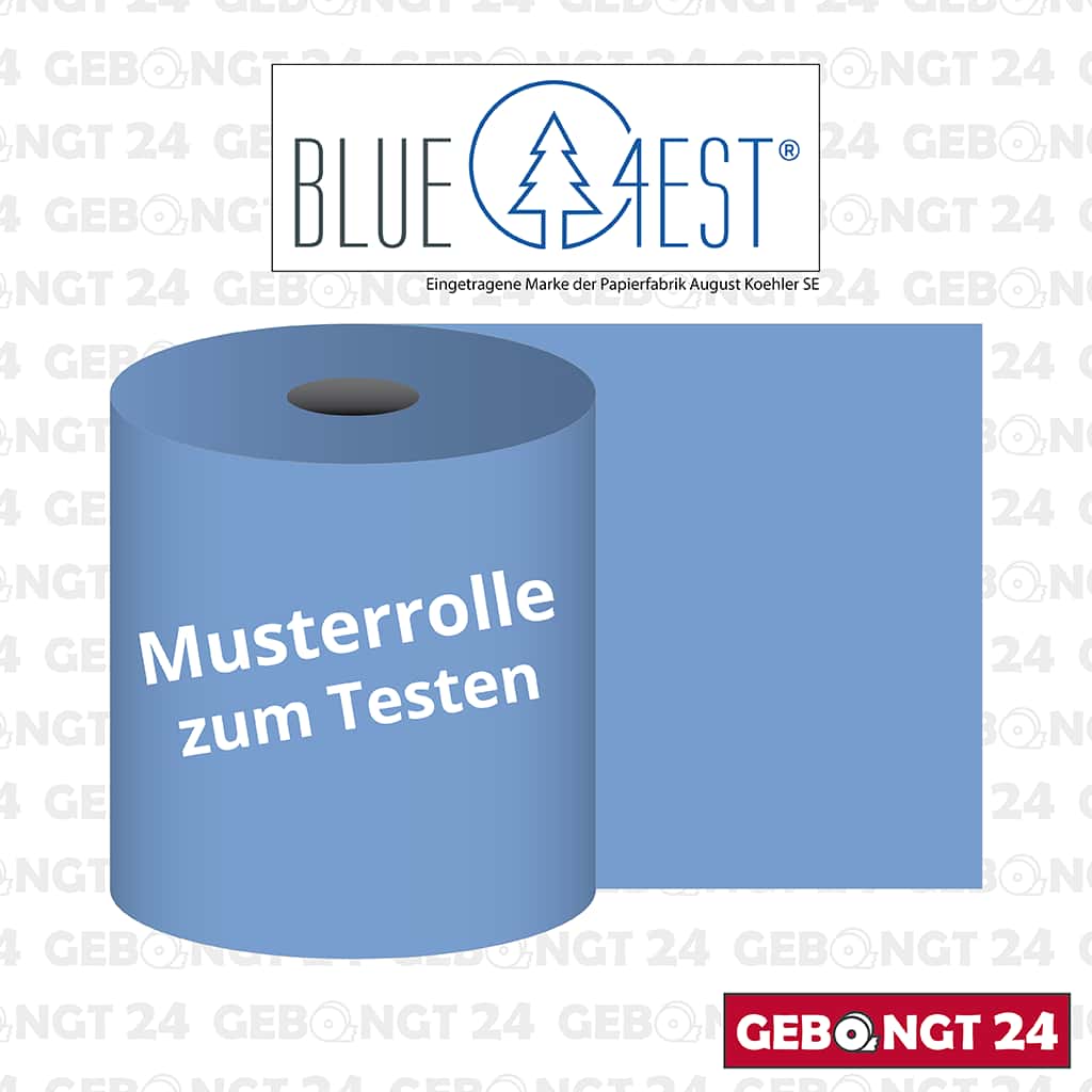 Blue4est Öko Thermorolle - Musterrolle zum Testen