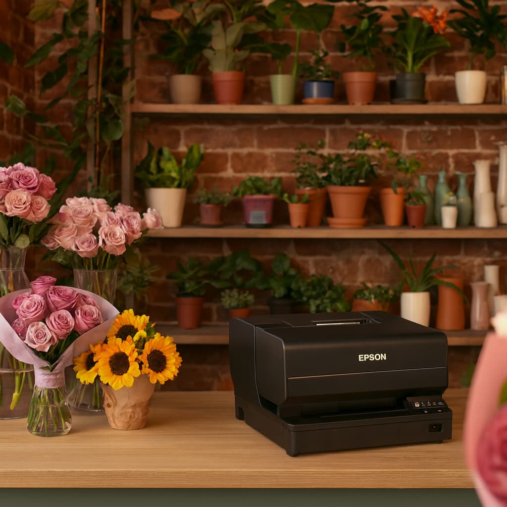 Epson TM-J7700 in Schwarz mit Ethernet und USB, Livestyle 2 Epson TM-J7700 in Schwarz mit Ethernet und USB, Livestyle 2