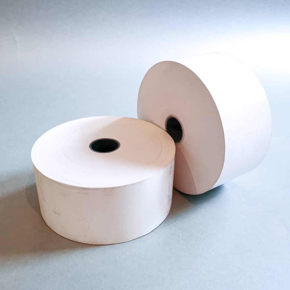 Thermorolle 57mm x 100m x 25mm | Schicht außen | BPA frei