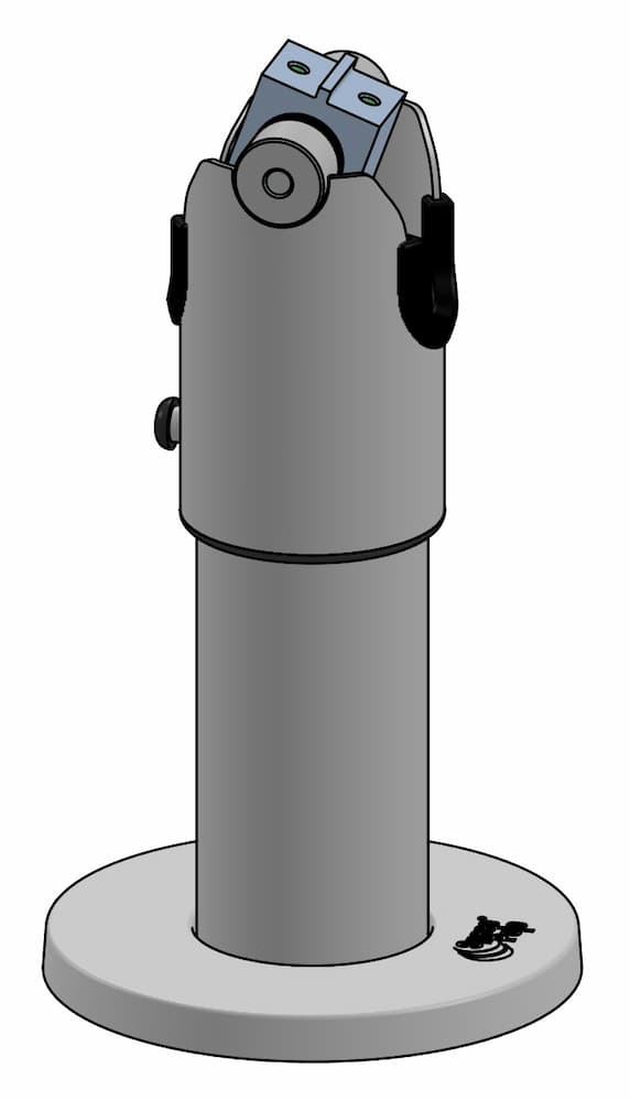 SpacePole Standrohr SP2 120mm mit Kippgelenk