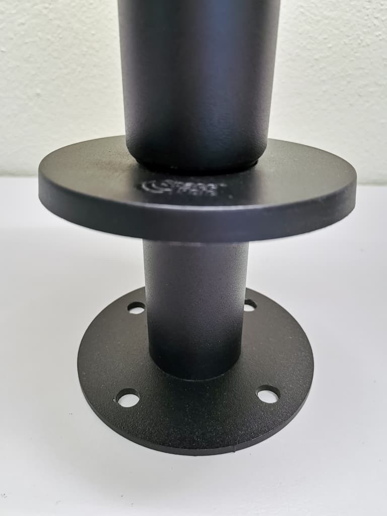 SpacePole® DuraTilt® - Standrohr 300 mm - Tischbefestigung