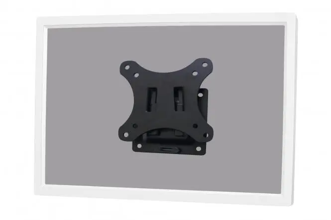 Feste VESA 75/100 Wandhalterung mit 18mm Wandabstand vorne rechts