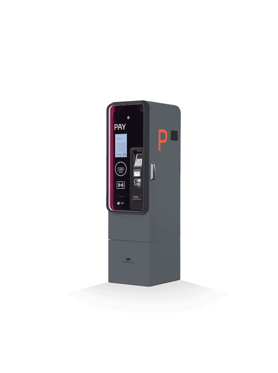 DESIGNA Parkautomat Connect Pay 500 Cashless