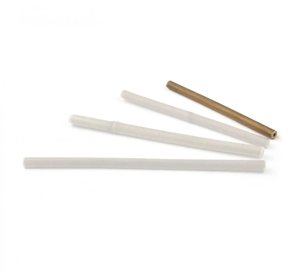 Bambus Trinkhalm Ø 10 mm x 15 cm in 25 Stk Schachtel