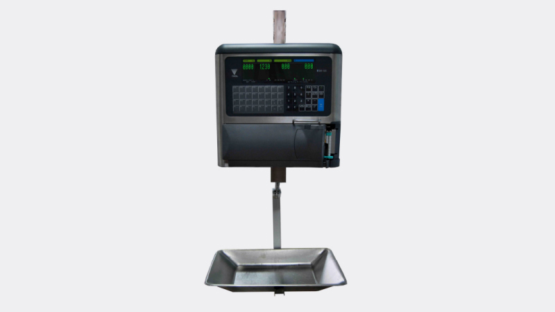 Digi SM-120LLH hängende Linerless Einzelhandelswaage in grau
