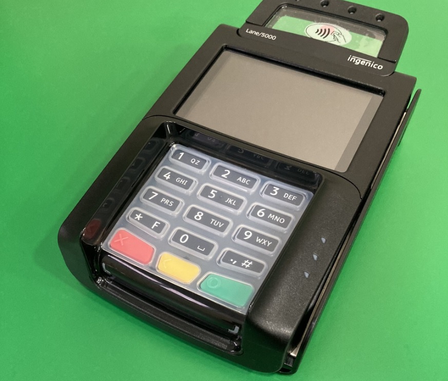 Wetcover Schutzfolie/Tastaturabdeckung für EC-Terminal Ingenico Lane 5000