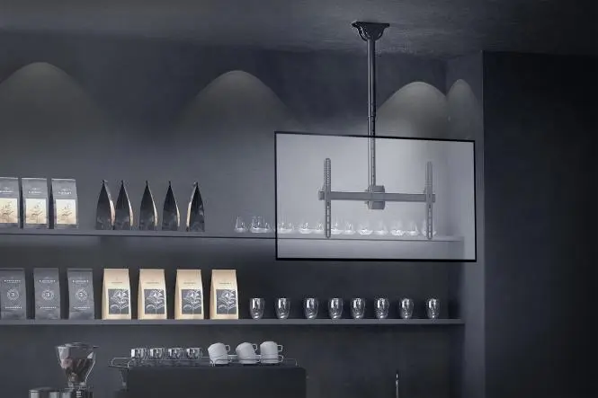 Digitus Deckenhalterung mit Monitoranbringung. Höhenverstell- & neigbar | Livestyle 2