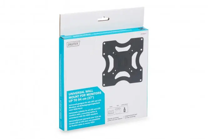 Monitor -Wandhalterung für einen Monitor mit VESA 75x75, 100x100 oder 200x200 Maßen und Maximal 37kg Gewicht in der Verpackung