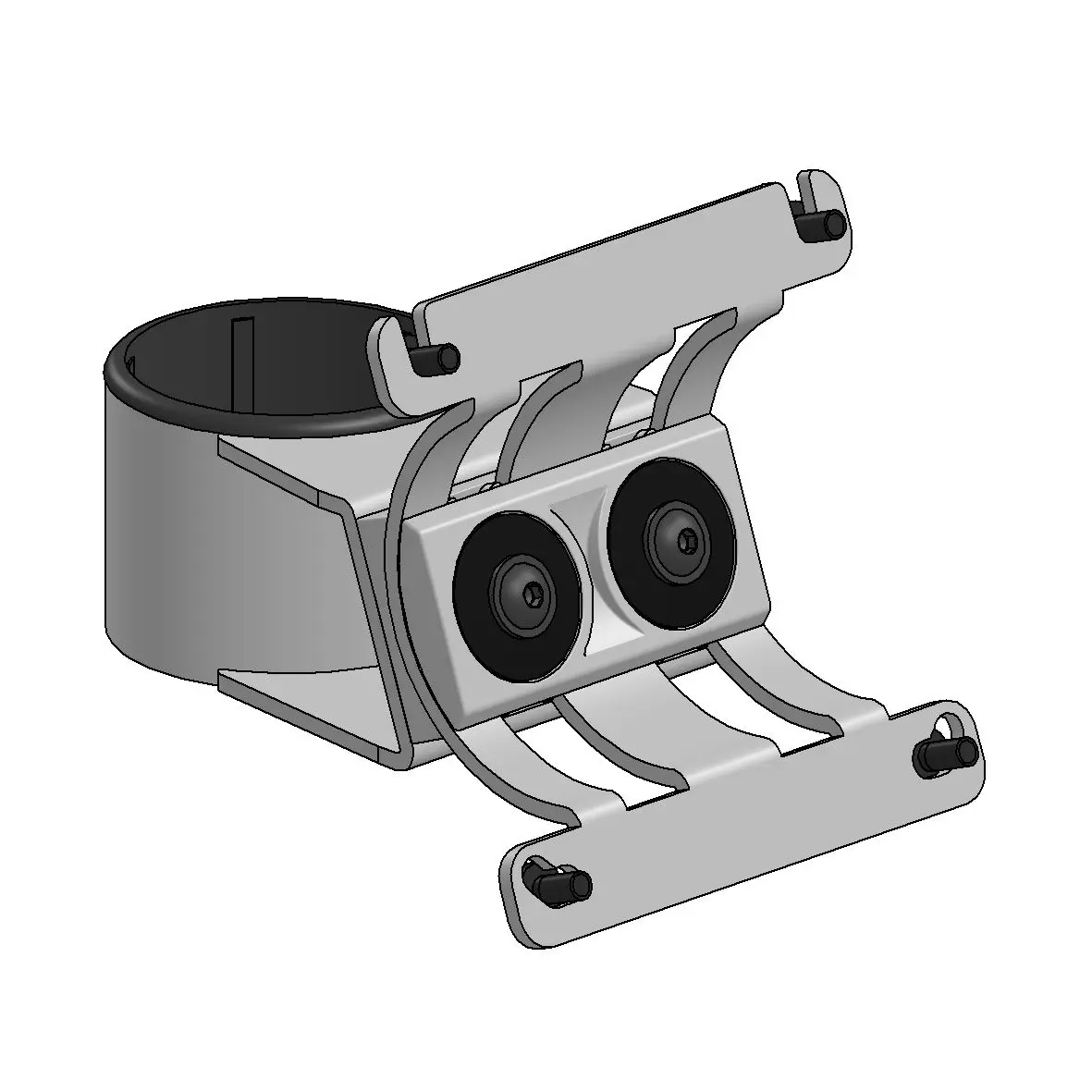 SpacePole VESA 75 Halterung - gerade für SP2