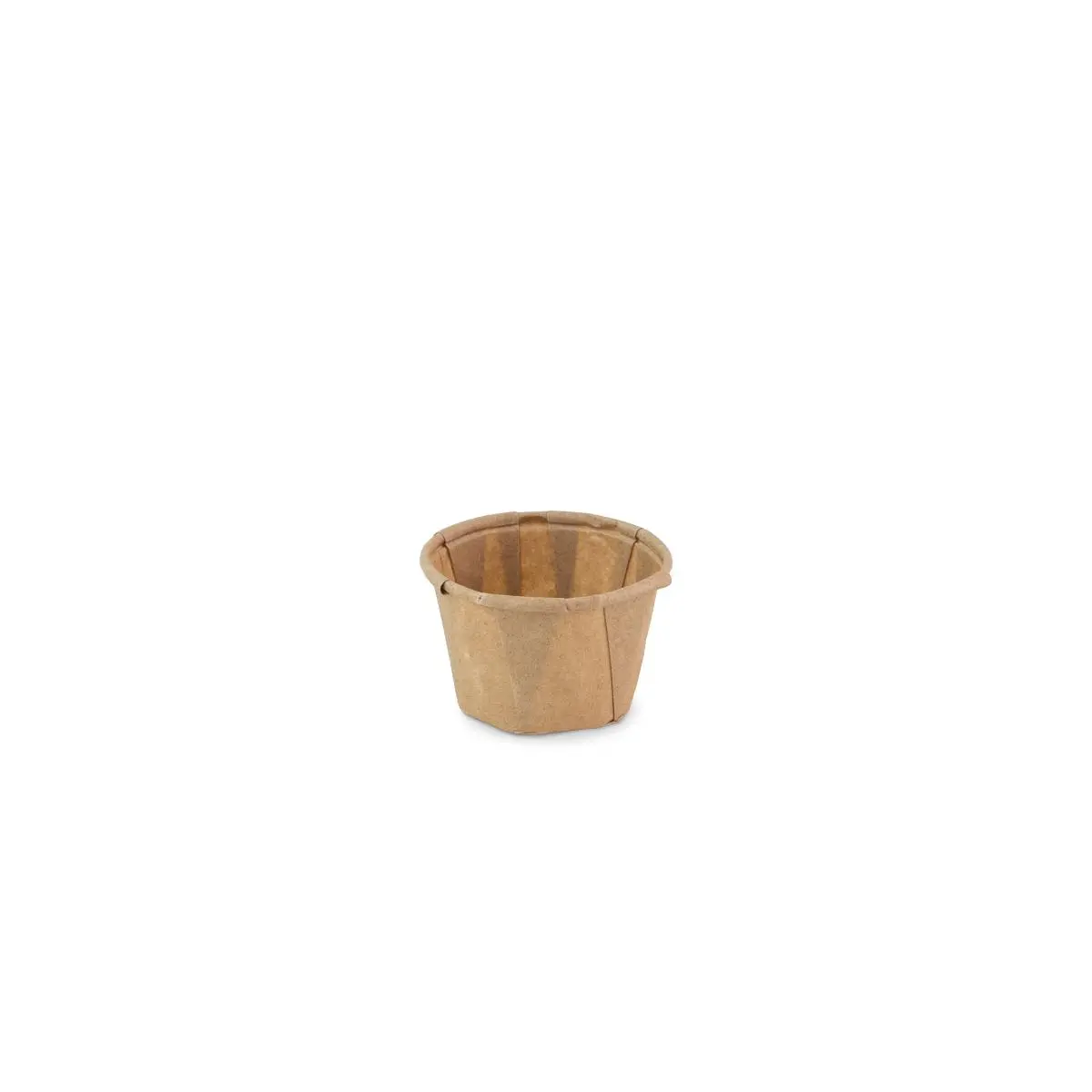 Soufflé Schälchen rund Papier (FSC®) braun 1.0oz / 30ml