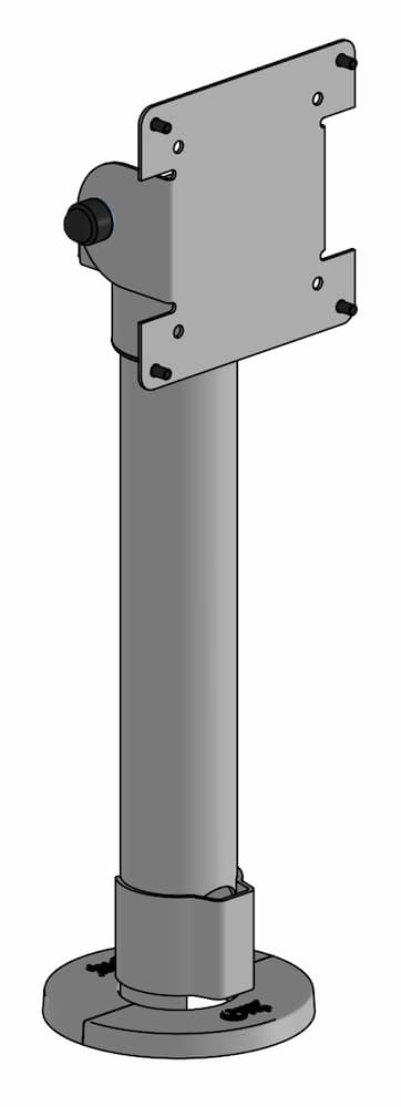 SpacePole VESA 75/100 "Classic" mit 300 mm Standrohr
