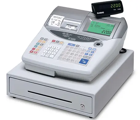 Casio TE-2200 | 2400 Registrierkasse