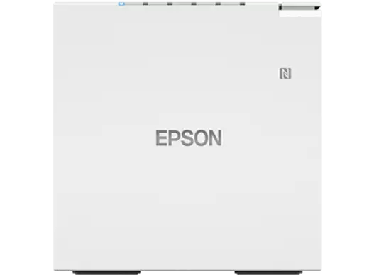 Epson TM-m30III in weiß mit WLAN, Ethernet & Bluetooth von vorn