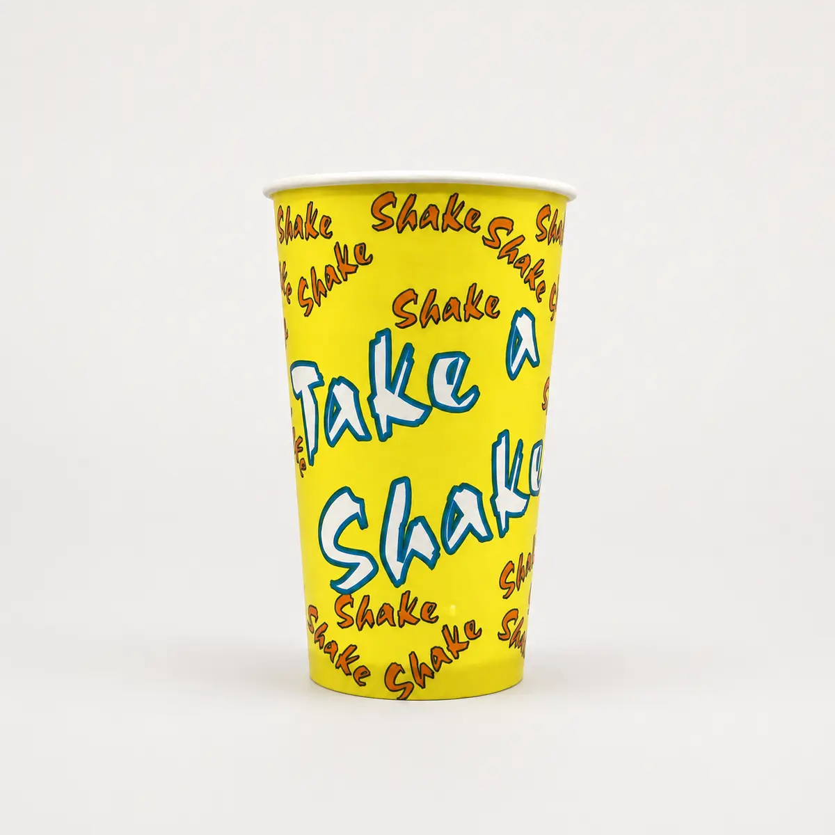 PE-Kaltgetränkebecher 400ml im Shake Design