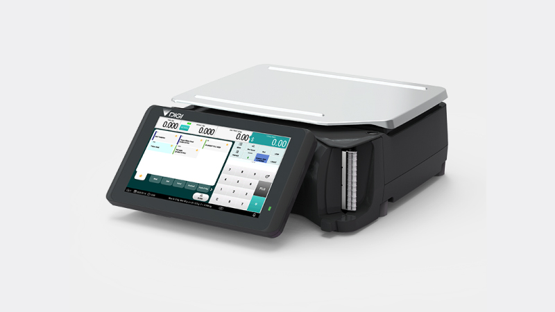Digi SM-5300X B PC Waage mit Linerless-Option
