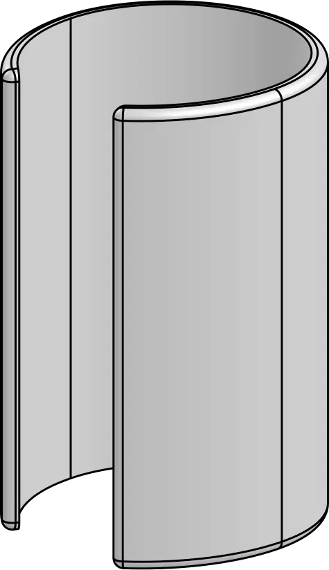 Hygieneclip für SP1 und SP2 Standrohre von SpacePole