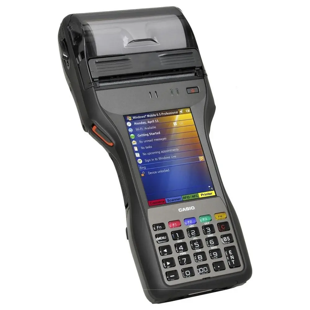 Handheldterminal Casio IT-9000 für Ticketing, Parktickets und mobile POS -Anwendungen Handheldterminal Casio IT-9000 für Ticketing, Parktickets und mobile POS -Anwendungen