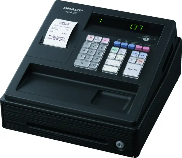 Sharp Registrierkasse XE-A137BK