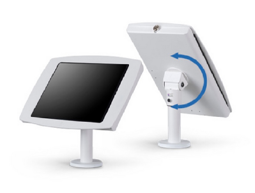 SpacePole® Tablet-Halterung für div.Tablets 10,1 Zoll (A-Frame) - Kippfunktion