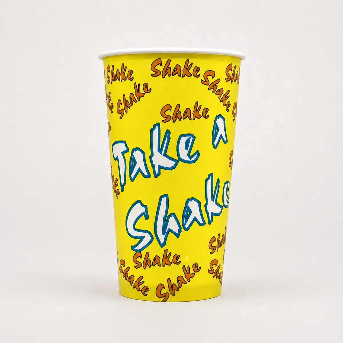 PE-Kaltgetränkebecher 500ml im Shake Design